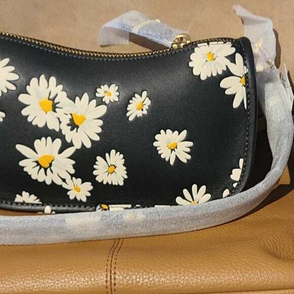 NEW Coach Swinger 20 with floral print Glovetanned leather - Picture 13 of 13